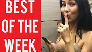 Funny Girl in The Elevator and other fails!  || Best funny videos of the week! || April 2019!