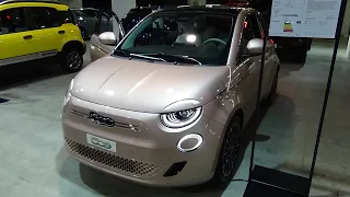 2022 Fiat 500 La Prima 3+1 - Exterior and Interior - Auto Zürich Car Show 2021