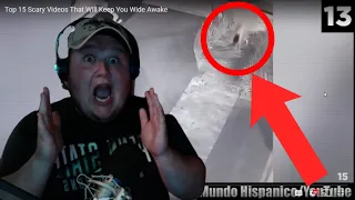 GHOSTS! { Top 15 Scary Ghost Videos That Will Keep You Wide Awake } REACTION