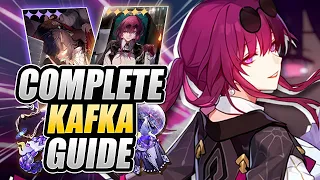 KAFKA COMPLETE GUIDE: Best Builds, Light Cones, Relics, Teams & MORE in Honkai: Star Rail