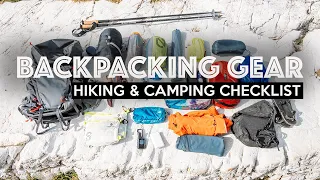 BACKPACKING GEAR | What's In My Bag?