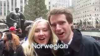 New Yorkers Say "Happy New Year" in 100 Languages