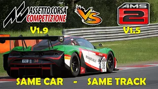 ACC vs AMS2 - Battle of the GT3's - Physics Updates
