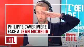 Philippe Caverivière face au Lieutenant-colonel Jean Michelin