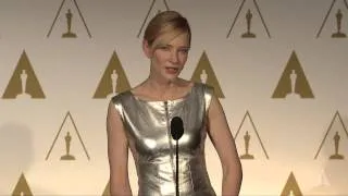 Cate Blanchett at the 86th Oscars® Nominees Luncheon