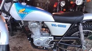 1974 Honda TL125 Trials bike
