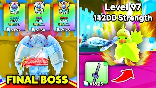 I Unlocked NEW OP Boss Medals And NEW Sword in Pull a Sword!