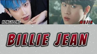 BILLIE JEAN (LYRICS) - HONGJOONG ATEEZ X LEE MU JIN