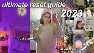 HOW TO MAKE 2023 YOUR BEST YEAR!  vision board, goal setting & healthy habits