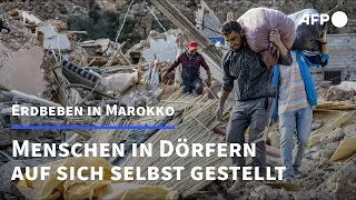 Marokko nach dem Beben – "man riecht überall die Leichen" | AFP