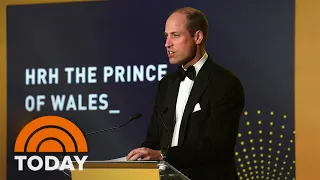 Prince William briefly mentions Kate while honoring mom Diana