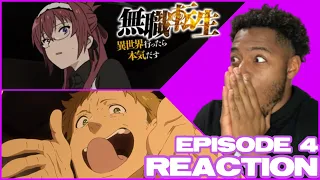 Why won't this anime CHILL!? Paul CHEATED?! Rudy snitchin?! Jobless Reincarnation Episode 4 Reaction