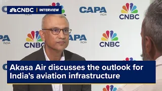 Akasa Air discusses the outlook for India's aviation infrastructure