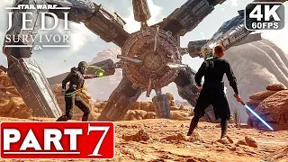 STAR WARS JEDI SURVIVOR Gameplay Walkthrough Part 7 [4K 60FPS PC ULTRA] - No Commentary (FULL GAME)