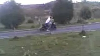 Drunk on scooter.3gp