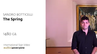 Uffizi4everyone - International Signs Video | Sandro Botticelli, Spring, 1480 c.