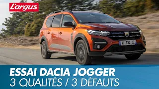 Essai Dacia Jogger, une bonne affaire pour les familles.