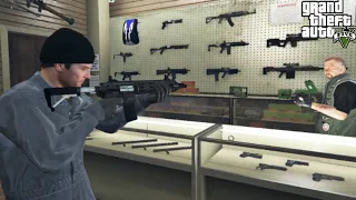 GTA 5 - Robbing Banks, Stores and ATMs with Michael! (Missions) - GTA 5 Robbing Stores and Houses