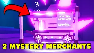 Luck with 2 Mystery Merchant in Pet Simulator X be like...!