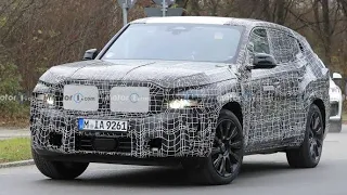 2023 BMW X8 spy shots: Flagship crossover in the works