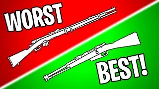 RANKING EVERY SNIPER RIFLE IN BF1 FROM WORST TO BEST! | Battlefield 1