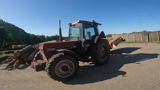 Cab View I Case IH 1056xl mowing I Pure sound