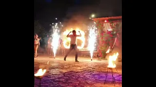 Огненное шоу на День Рождения в Самаре