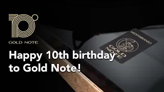 Happy 10th Gold Note!