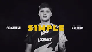 S1mple 1v3 for vitality ZYWOO!??? NO