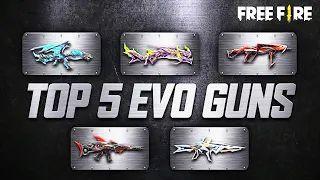 FREE FIRE TOP 05 BEST EVO GUN  ⚡⚡- para SAMSUNG A3,A5,A6,A7,J2,J5,J7,S5,S6,S7,S9,A10,A20,A30,A50,A70