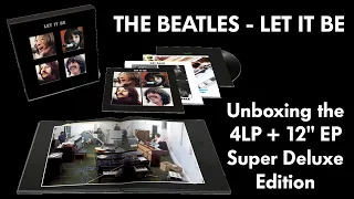 Unboxing The Beatles - Let It Be 4LP + 12" EP Super Deluxe Edition | Vinyl Community