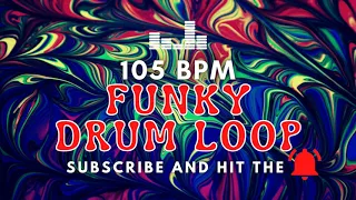 Funky Drum Loop 105 BPM [Practice Tool + Free Download]