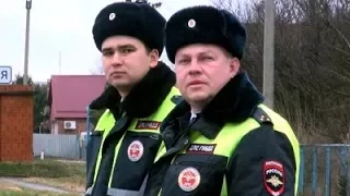 В Краснодарском крае сотрудники ДПС помогли роженице