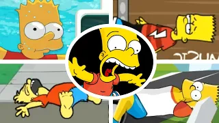 Evolution of Bart Simpson Deaths and Game Over Screens (1989-2022)