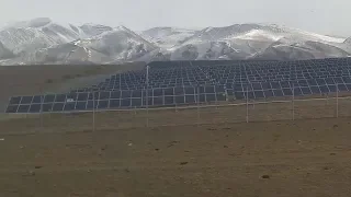 Достопримечательности Кош-Агача. Солнечная электростанция. Самая крупная в России (Республика Алтай)
