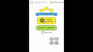 Happy Glass Level 315. 3 Stars Walkthrough