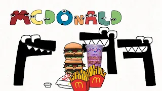 Alphabet Lore F goes to MCDONALD Episode 16