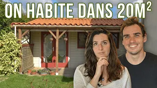 Vivre en couple dans un chalet de 20m²