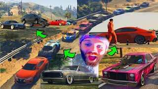 GTA 5 3rd Anniversary Car Meet & Map-Wide Cruise!