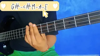 APRENDE A TOCAR (NI CONTIGO NI SIN TI) ANGELES AZULES FT PEPE AGUILAR. TUTORIAL BASS...