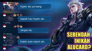 NGAKAK!!! AWALNYA DIREMEHKAN?? UJUNG UJUNGNYA JUGA DIGENDONG SAMA ALU!! - MOBILE LEGENDS