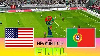 USA vs PORTUGAL - Final FIFA World Cup 2026 | Full Match All Goals | Football Match