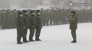 В Солдатской Ташле собрали военных