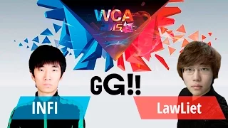 INFI vs LawLiet PLAYOFF World Cyber Arena 2015