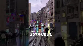 Walking Istiklal Street in the Rain #istanbul #walkingtour #streetlife #citywalk