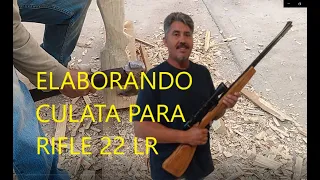 fabricando una culata a rifle 22 LR marlin