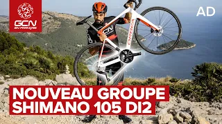 Présentation du nouveau groupe Shimano 105 DI2