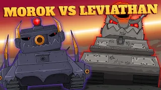 Morok vs Leviathan: The Old Days Enemy - Cartoons about tanks