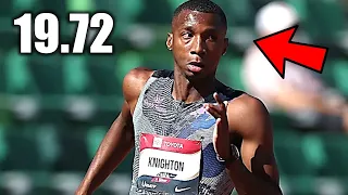 Erriyon Knighton Is On Another Level! || 2023 National Championships - Men's 200 Meters