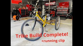 Motorized Trike Build Finale With Riding Clip